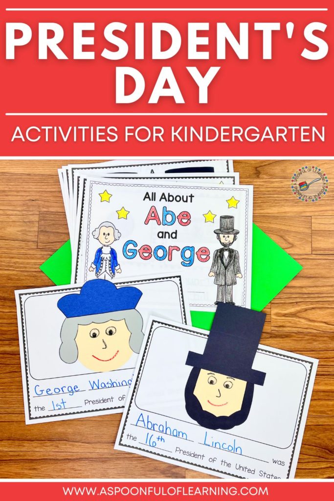 President's Day Activities for Kindergarten