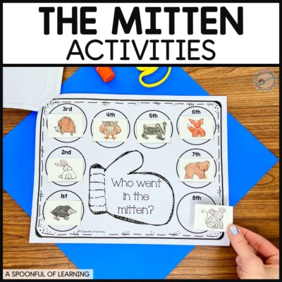 The Mitten Activities for Kindergarten