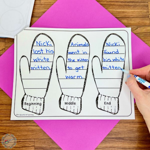 The Mitten Activities For Kindergarten A Spoonful Of Learning