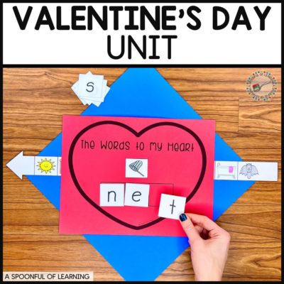 Fun Valentine’s Day Unit for Kindergarten