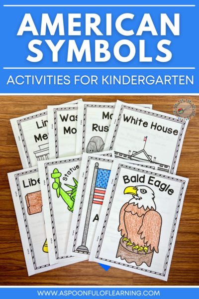 American Symbols Activities For Kindergarten - A Spoonful Of Learning