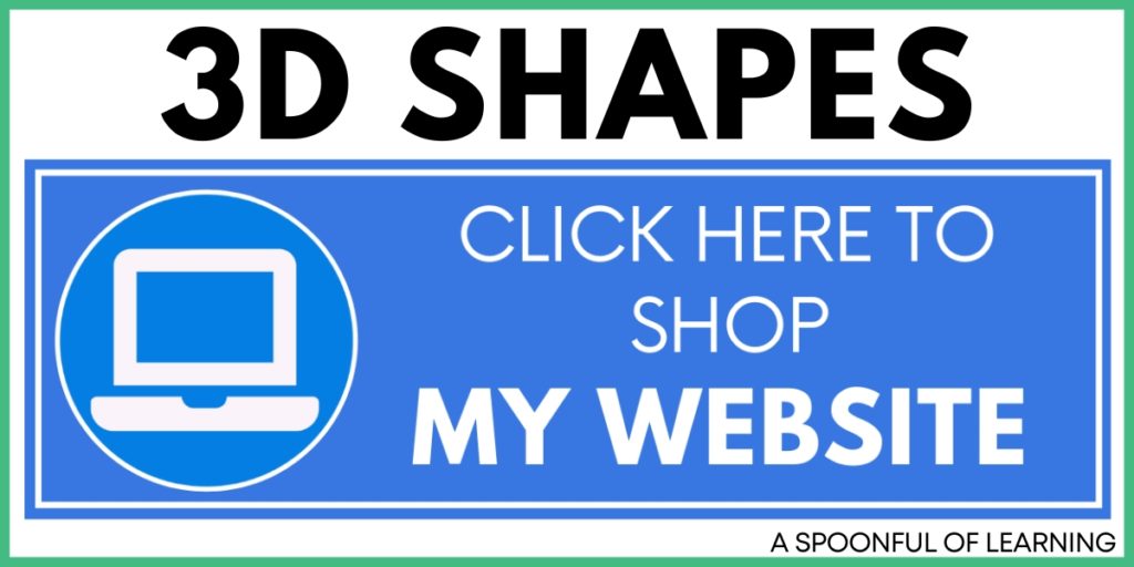 3D Shapes - Click Here to Shop My Website