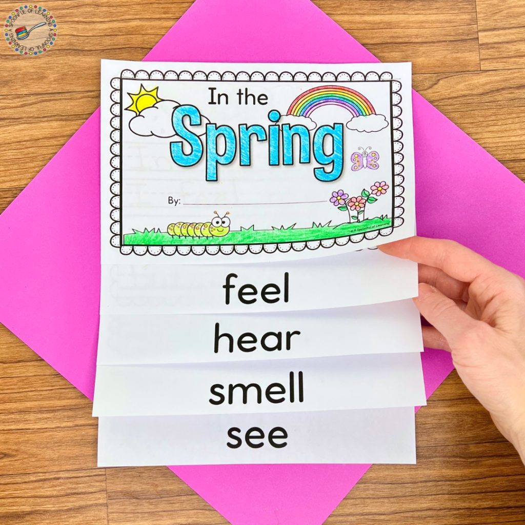 Cover of spring flip book