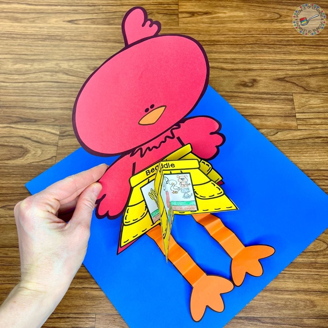 Little Red Hen Activities for Kindergarten - A Spoonful of Learning