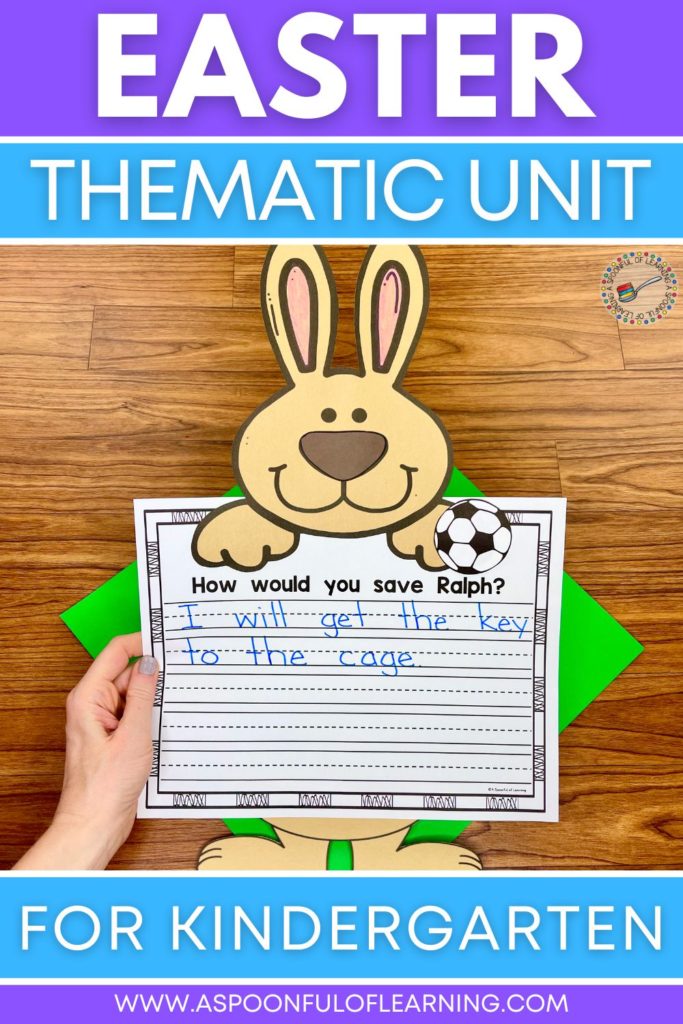 Easter thematic unit for kindergarten