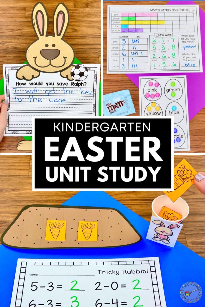 Kindergarten Easter unit study