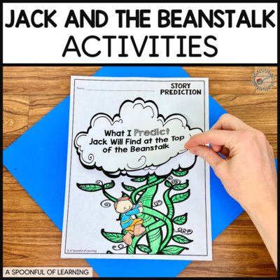 Jack and the Beanstalk Activities for Kindergarten