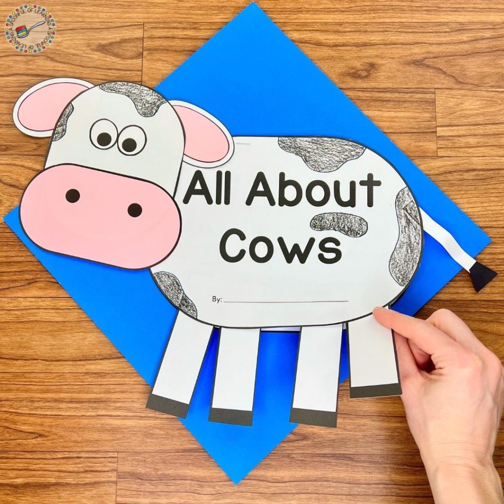 Cow writing craft