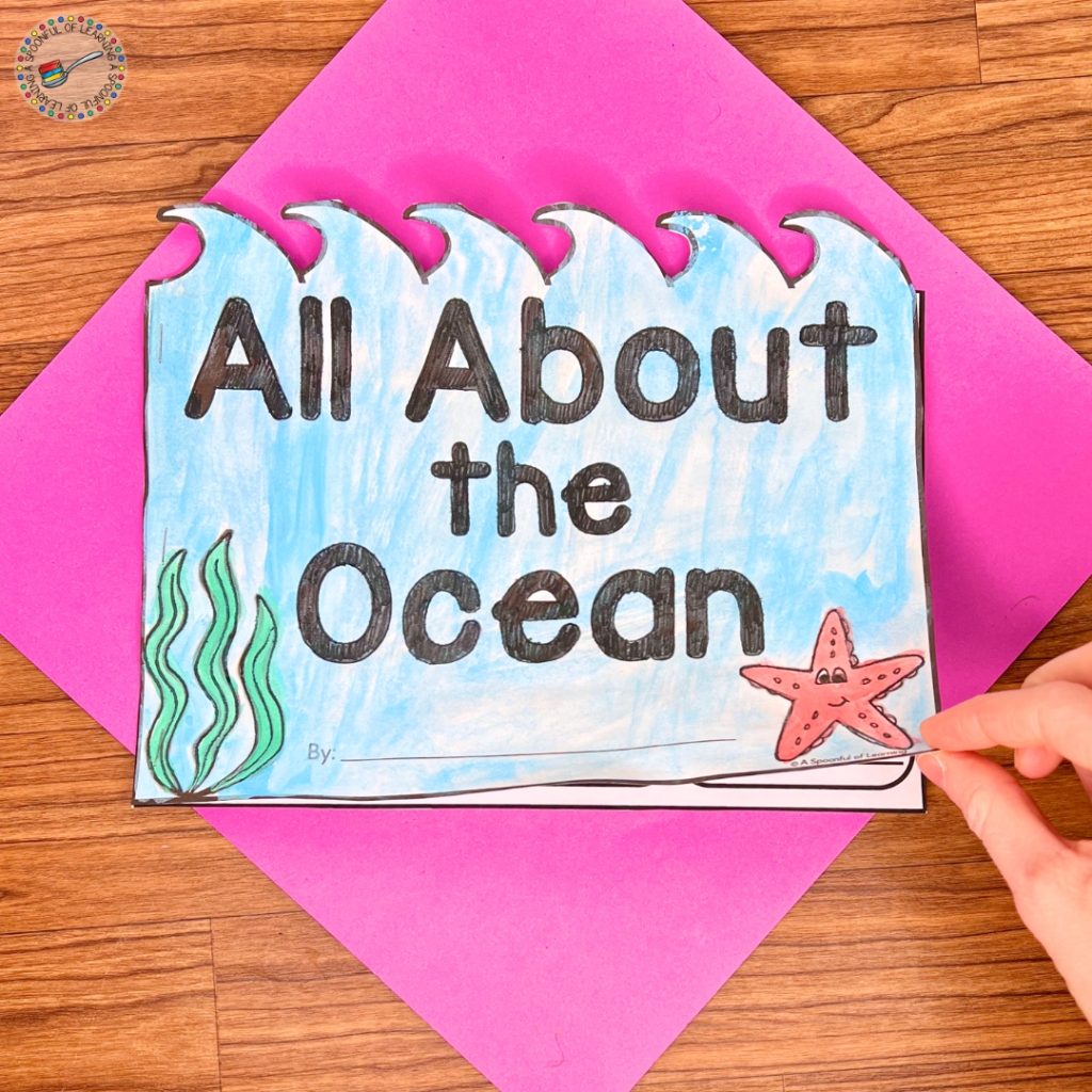 Cover of an All About the Ocean book