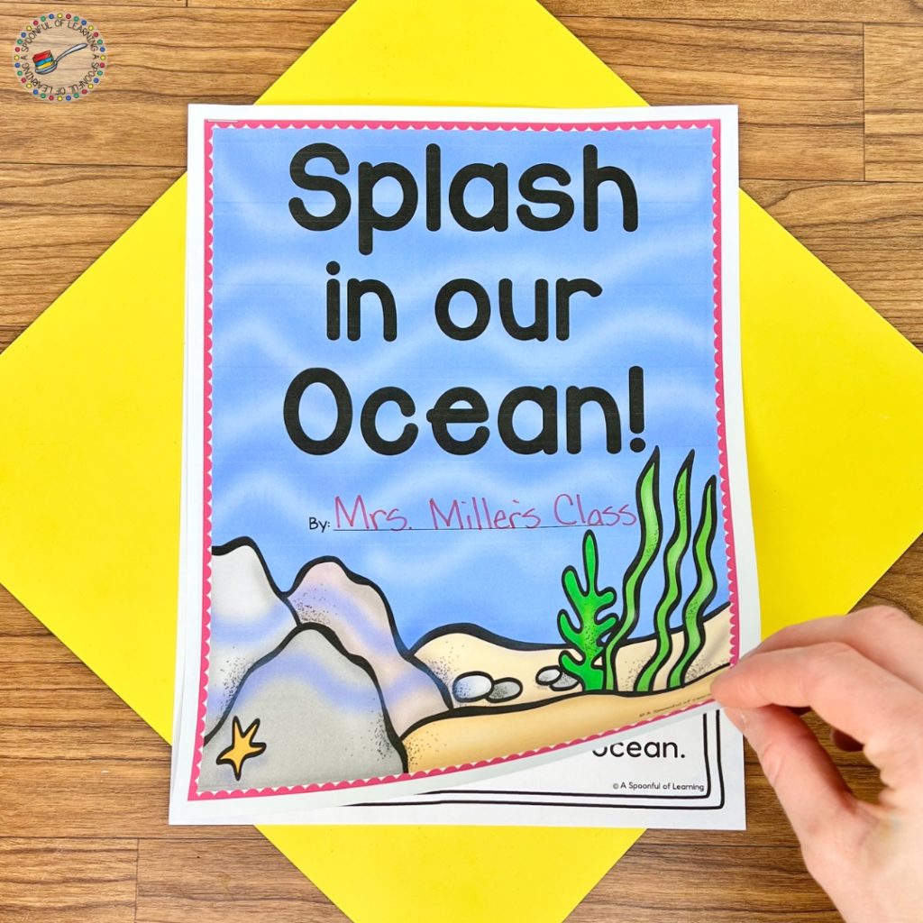 Cover of Splash in our Ocean class book