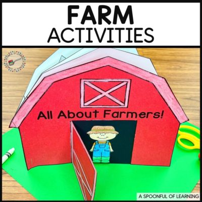 Kindergarten Farm Activities for a Unit Study