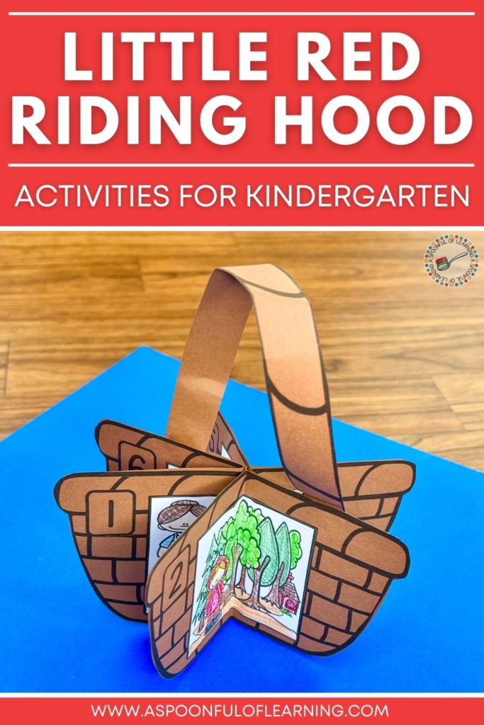 Little Red Riding Hood activities for kindergarten