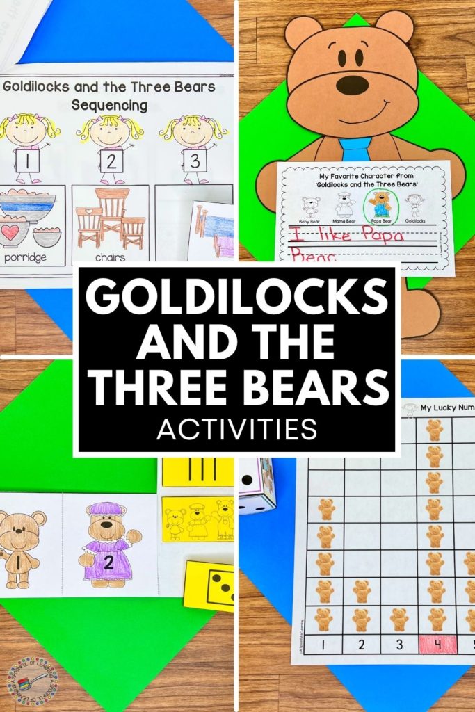 Goldilocks and the Three Bears Activities