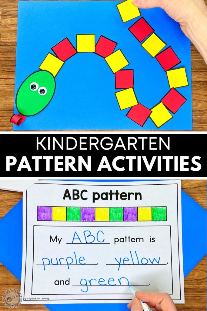 Kindergarten Pattern Activities