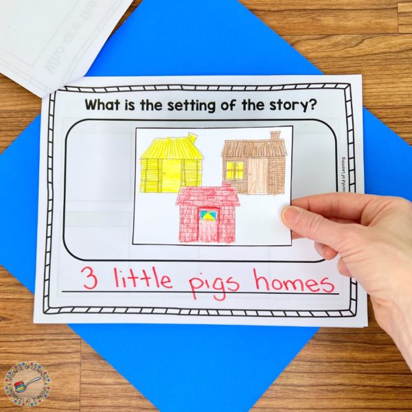 Three Little Pigs Activities for Kindergarten - A Spoonful of Learning