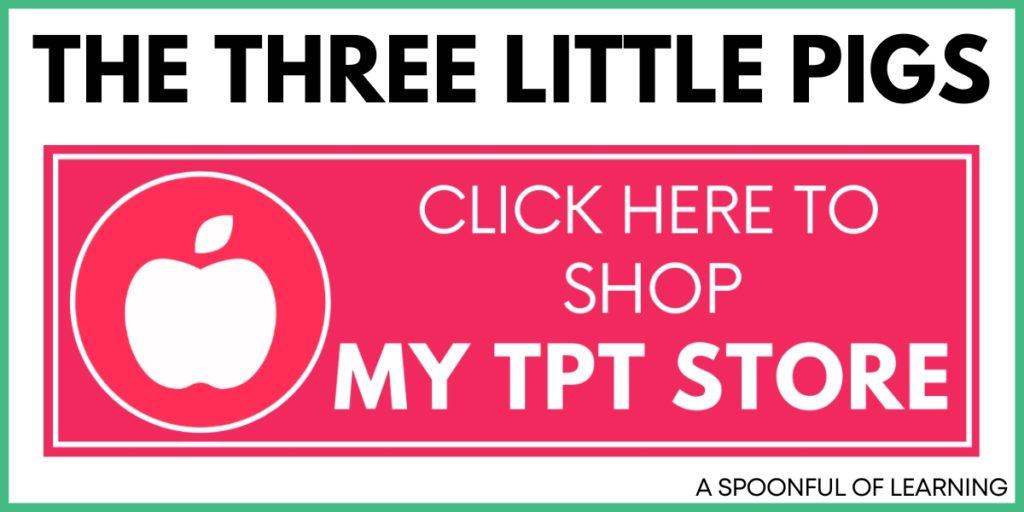 The Three Little Pigs - Click Here to Shop My TPT Store