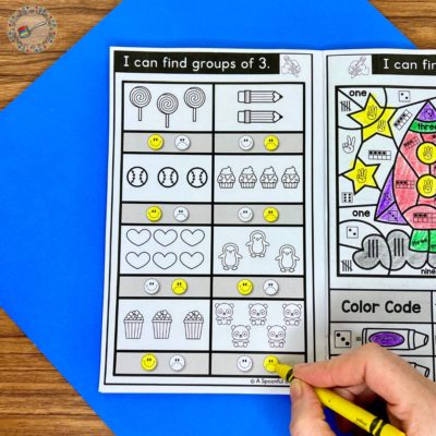 Printable Number Books for Kindergarten - A Spoonful of Learning