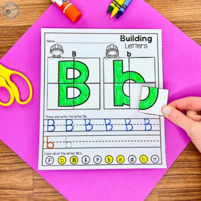 Free Letter B Printables for Kindergarten - A Spoonful of Learning