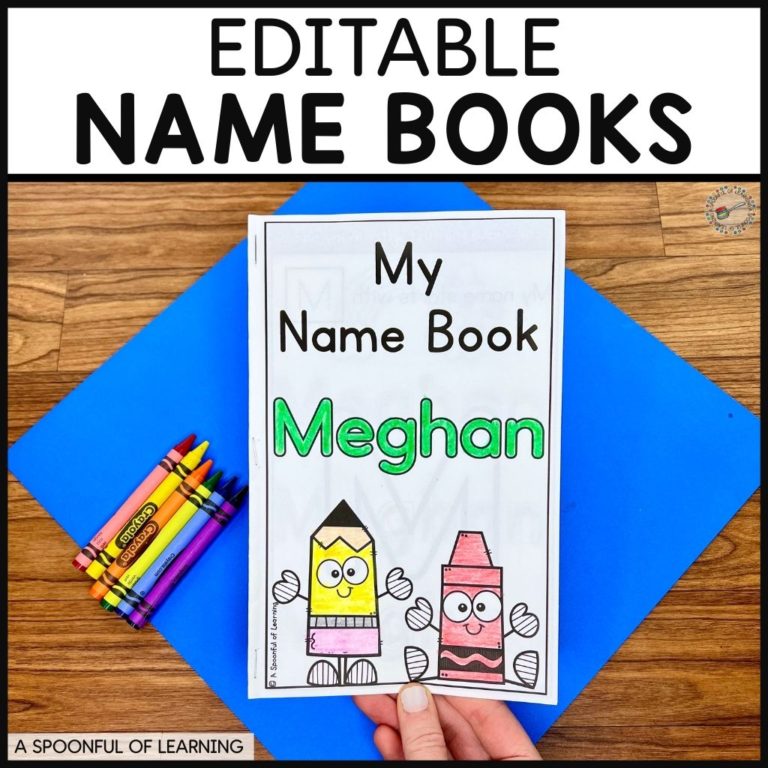 Editable name books