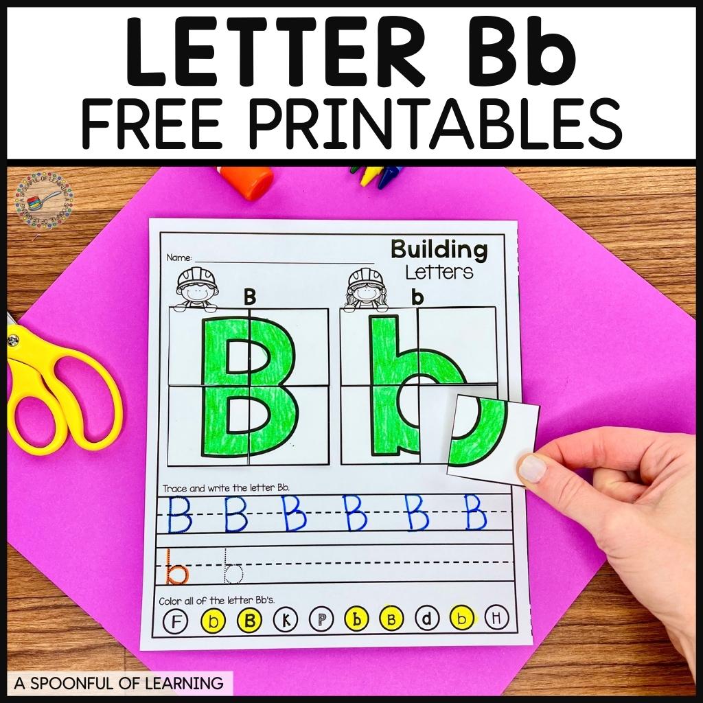 Letter B Worksheets For Kids Letter B Worksheets For Kids