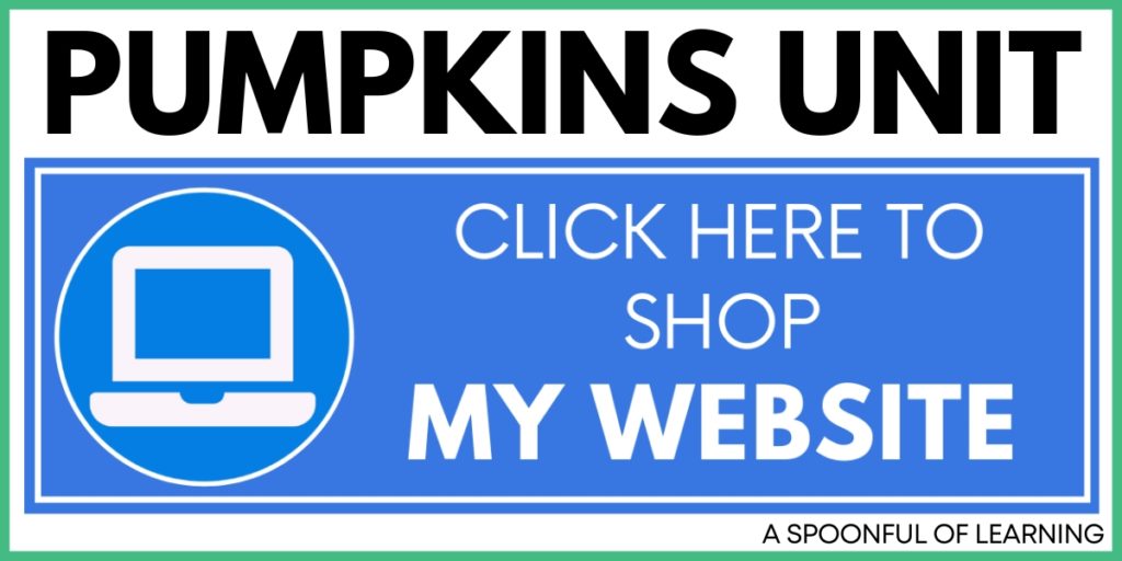Pumpkins Unit - Click Here to Shop My Website