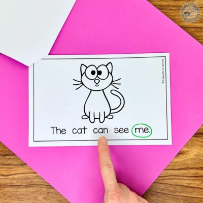 100 Printable Sight Word Readers for Kindergarten - A Spoonful of Learning