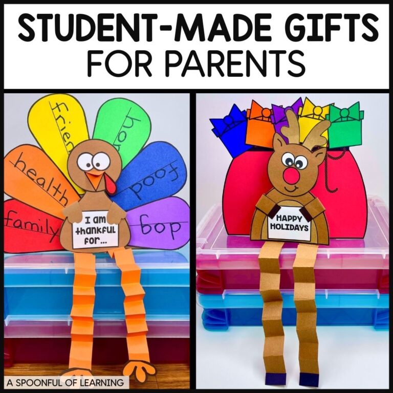 Student-Made Gifts for Parents