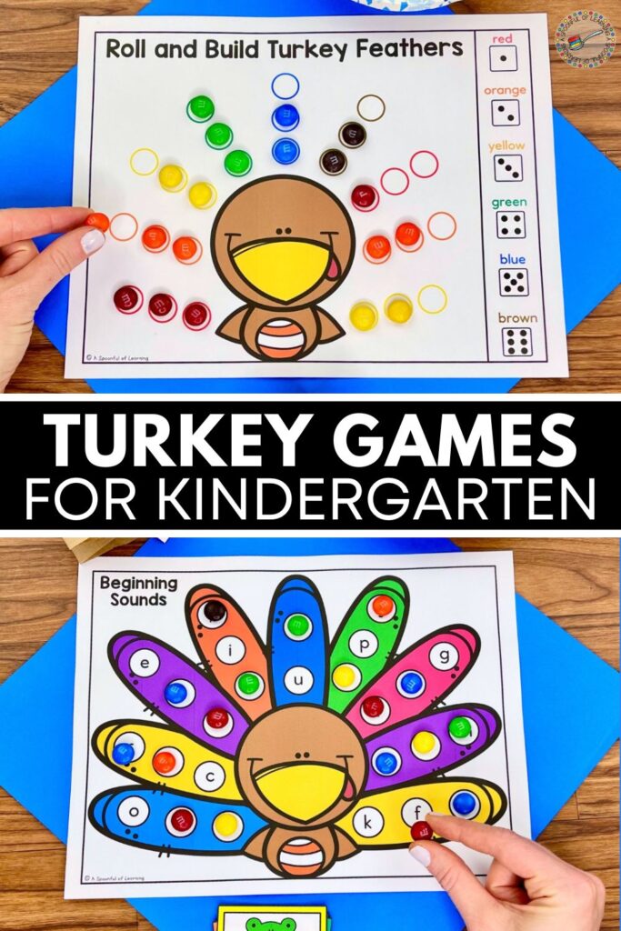 Turkey Games for Kindergarten