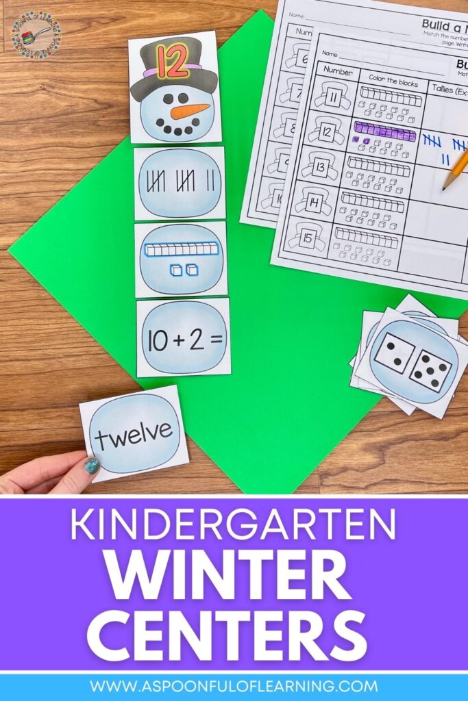 Kindergarten Winter Centers