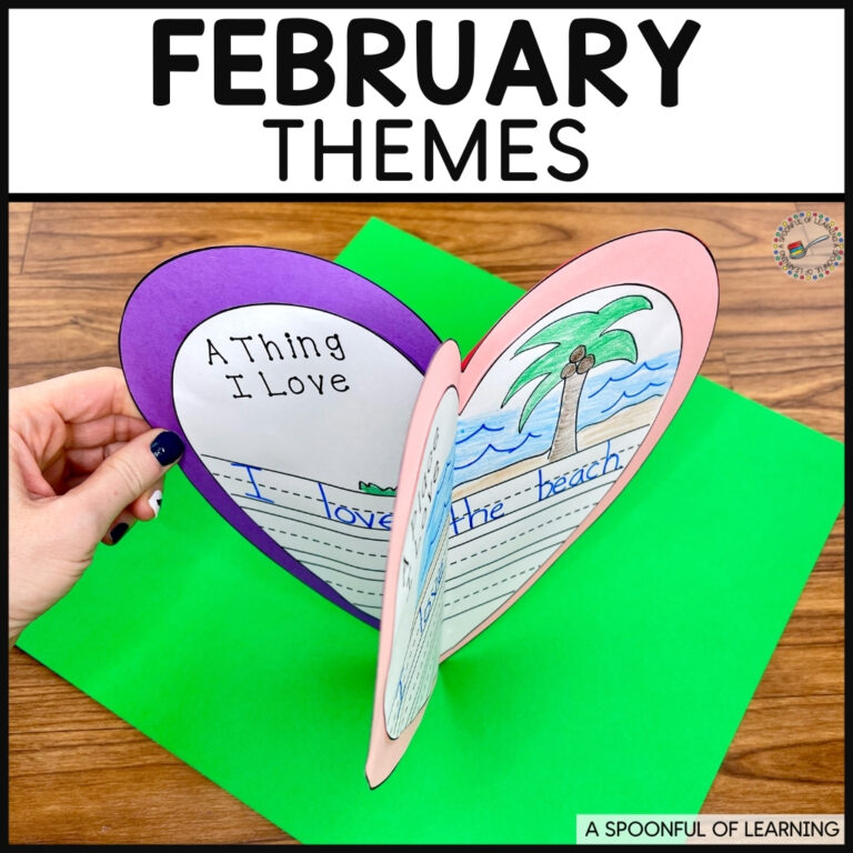 February themes for kindergarten