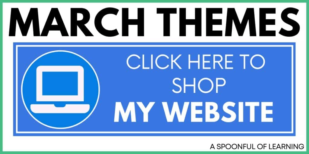March Themes - Click Here to Shop My Website