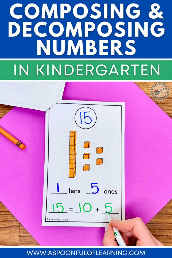 Composing and decomposing numbers in kindergarten
