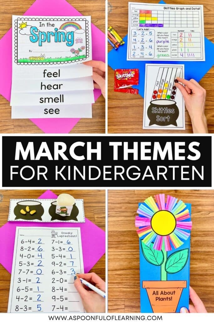 March Themes for Kindergarten
