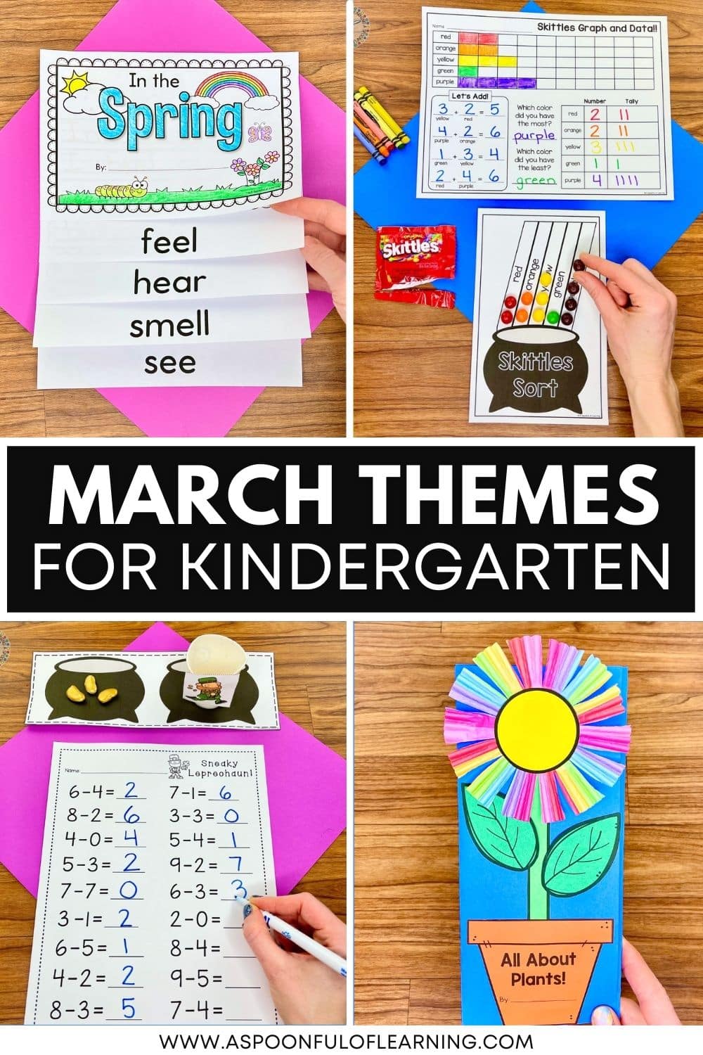 March Themes for Kindergarten - A Spoonful of Learning