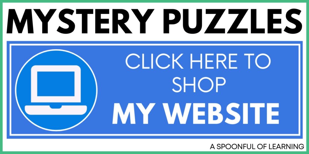 Mystery Puzzles - Click Here to Shop My Website