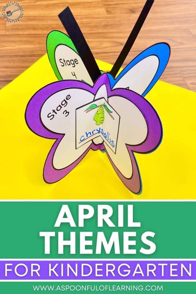 April Themes for Kindergarten