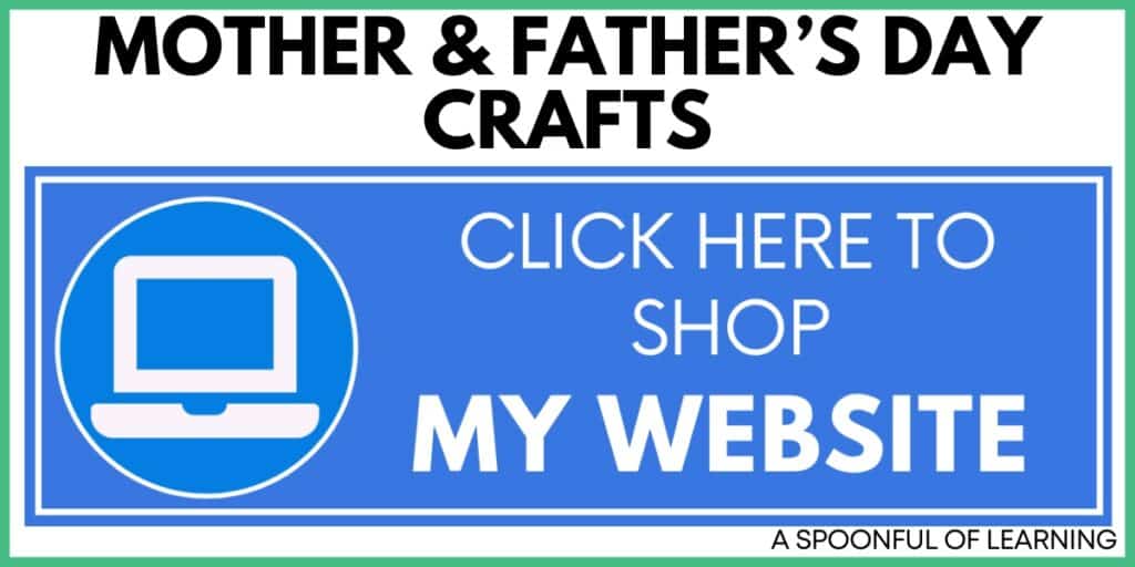 Mother & Father's Day Crafts - Click Here to Shop My Website