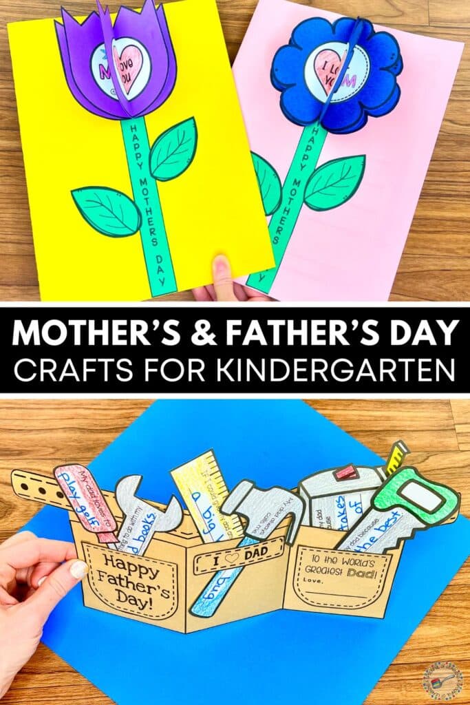 Mother's and Father's Day Crafts for Kindergarten