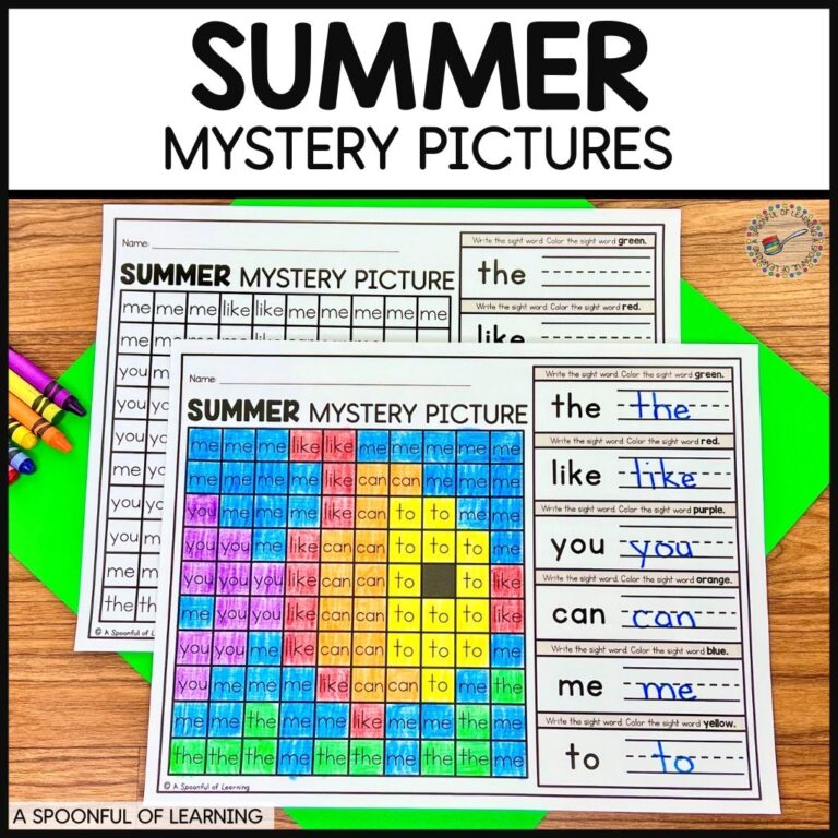 Summer mystery pictures