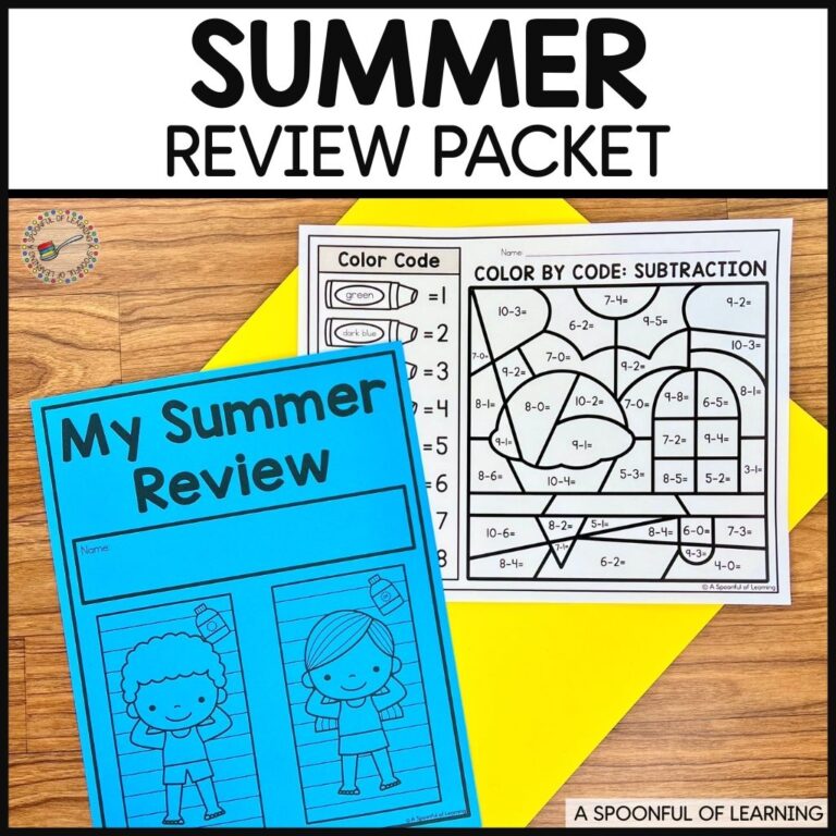 Summer review packet