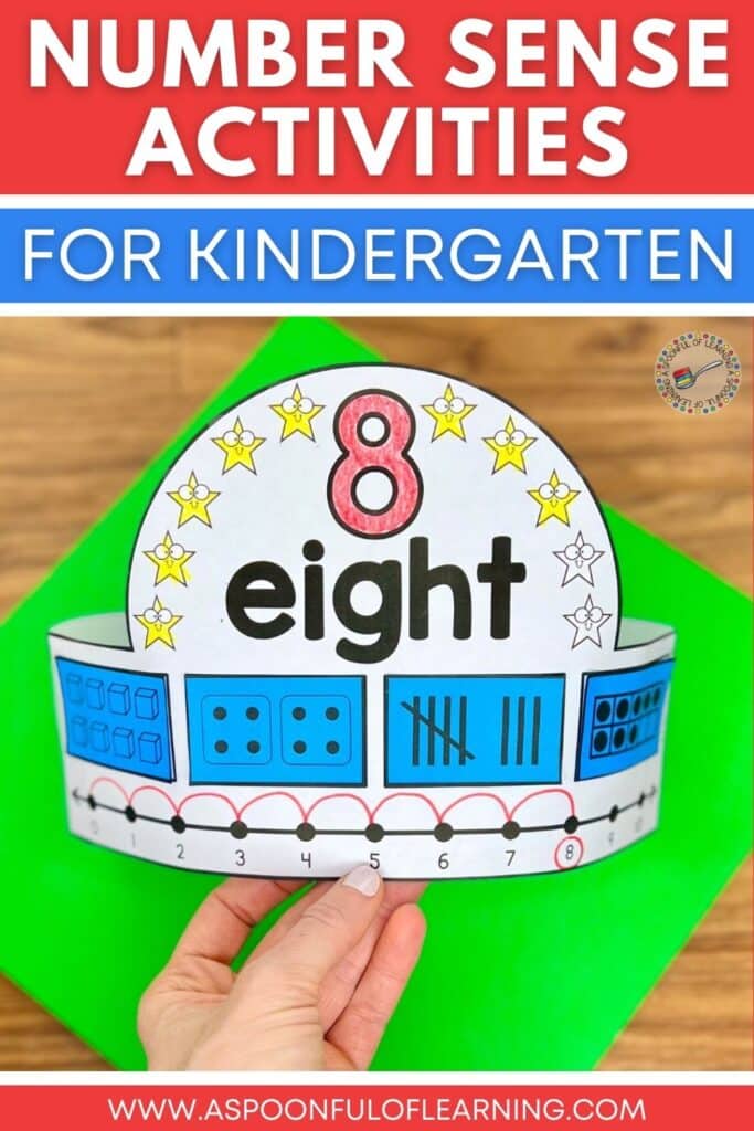 Number sense activities for kindergarten