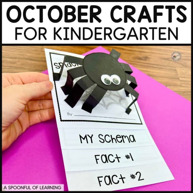 October crafts for kindergarten