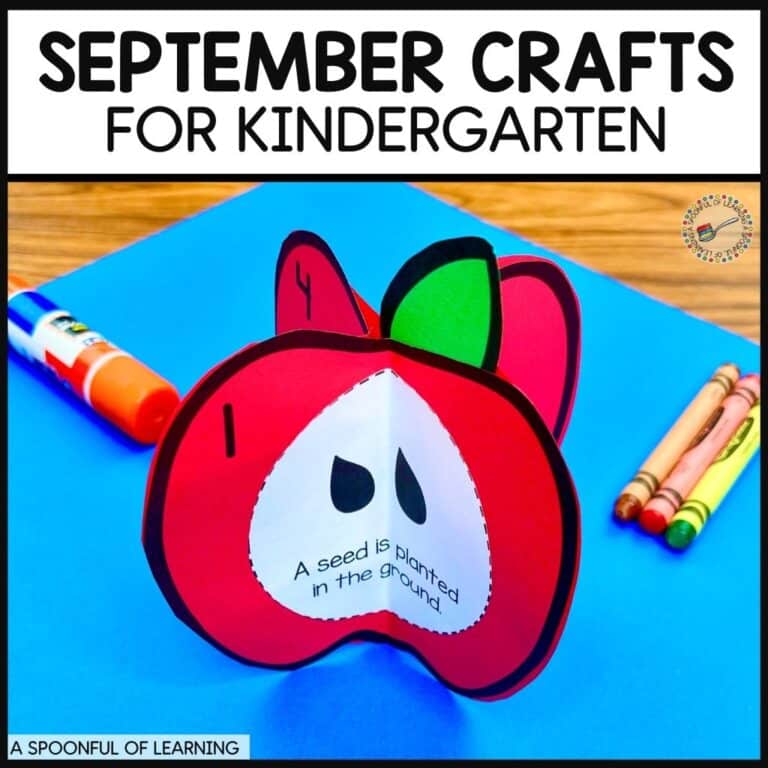 September crafts for kindergarten