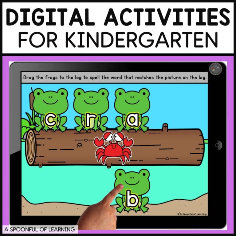 Digital activities for kindergarten