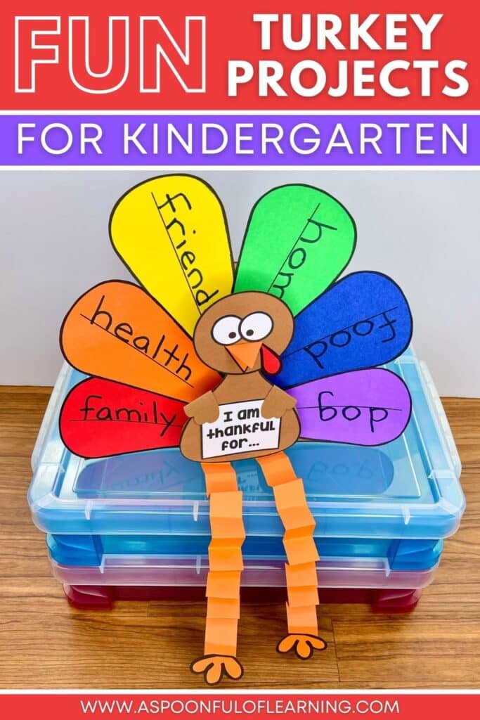 Fun turkey projects for kindergarten