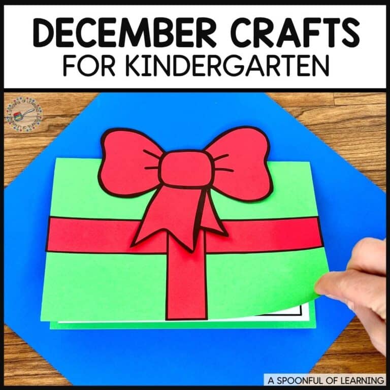 December crafts for kindergarten