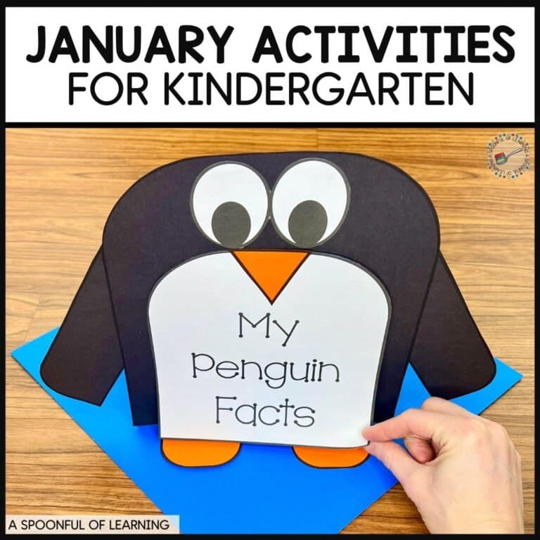 January Activities for Kindergarten