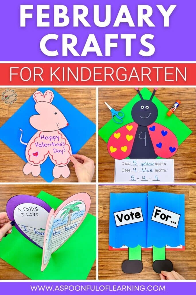 February crafts for kindergarten