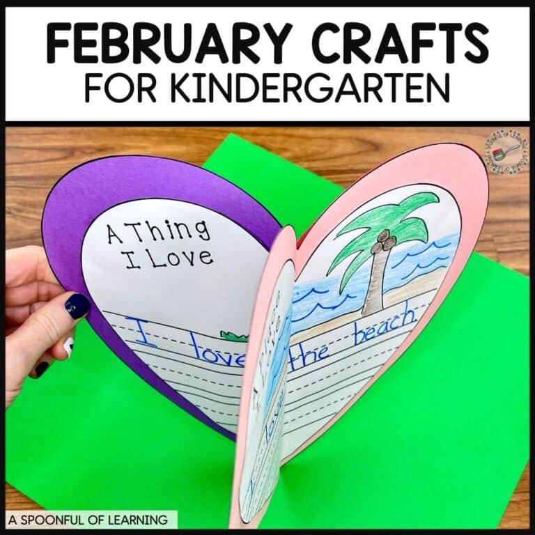 February Crafts for Kindergarten