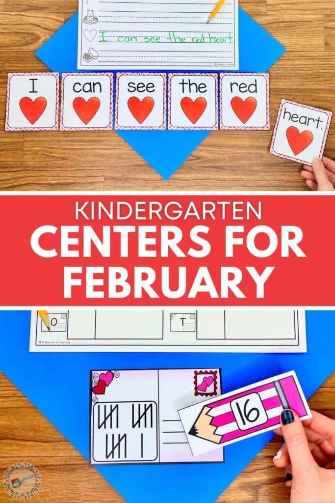 Kindergarten centers for February